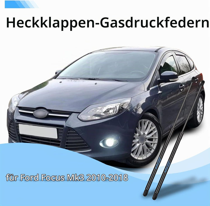 2x Gasdruckfeder Ford Focus MK3 2010 2011 2012 2013 2014 2015 2016 2017 2018 für Heckklappendämpfer