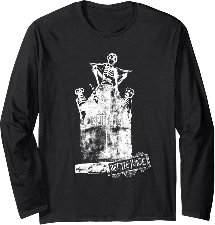 Beetlejuice Here Lies Langarmshirt