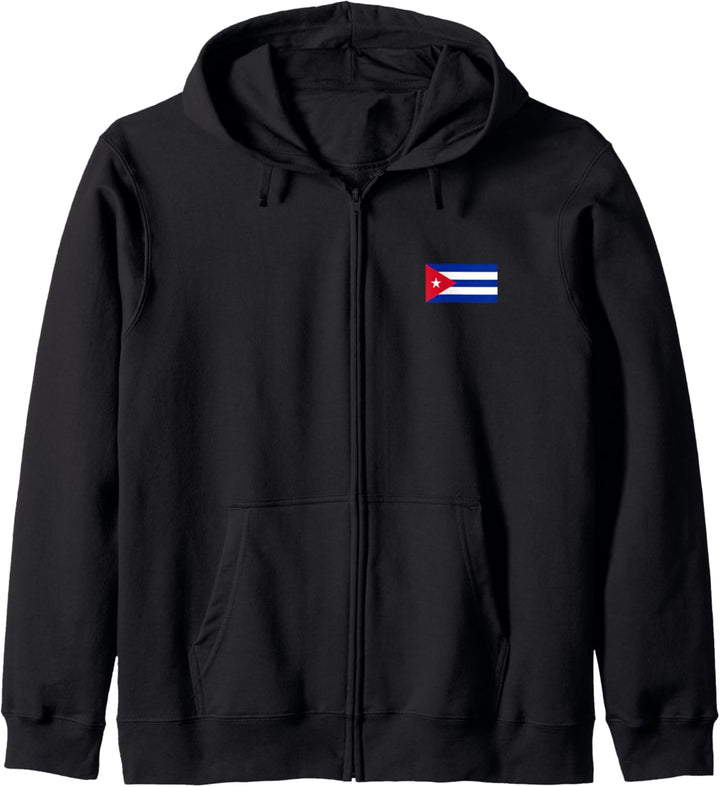 Kuba Flagge Cuba Flag Kubanische Flaggen Herren Damen Kapuzenjacke