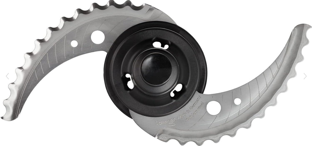 Crushmesser für Küchenmaschine kompatibel mit Bosch cookit 17007145 MCCA1CK Messer für Gefrorenes un