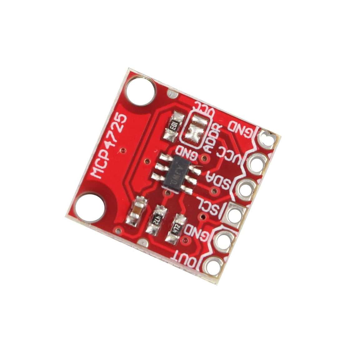 Jopto 5 Stück MCP4725 I2C DAC Breakout Modul 12 Bit Auflösung I2C DAC Entwicklungsplatine 2,7 V bis