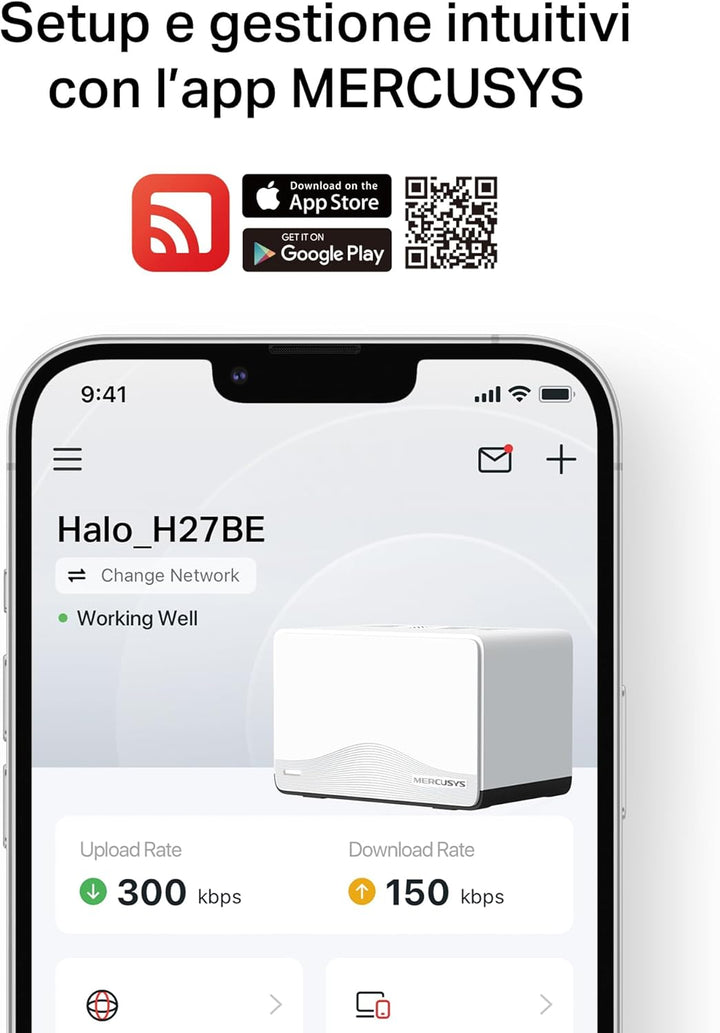 Chaleco De Flotabilidad Mercusys TP-Link Halo H27BE Mesh Wi-Fi 7