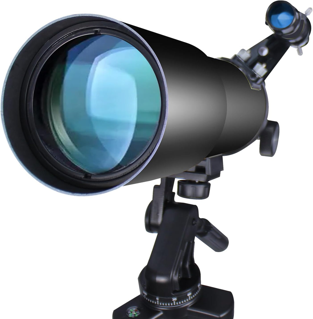 Teleskope für Erwachsene Astronomie, 80mm Aperture 600mm Refraktor Teleskop für Kinder, Anfänger, BA
