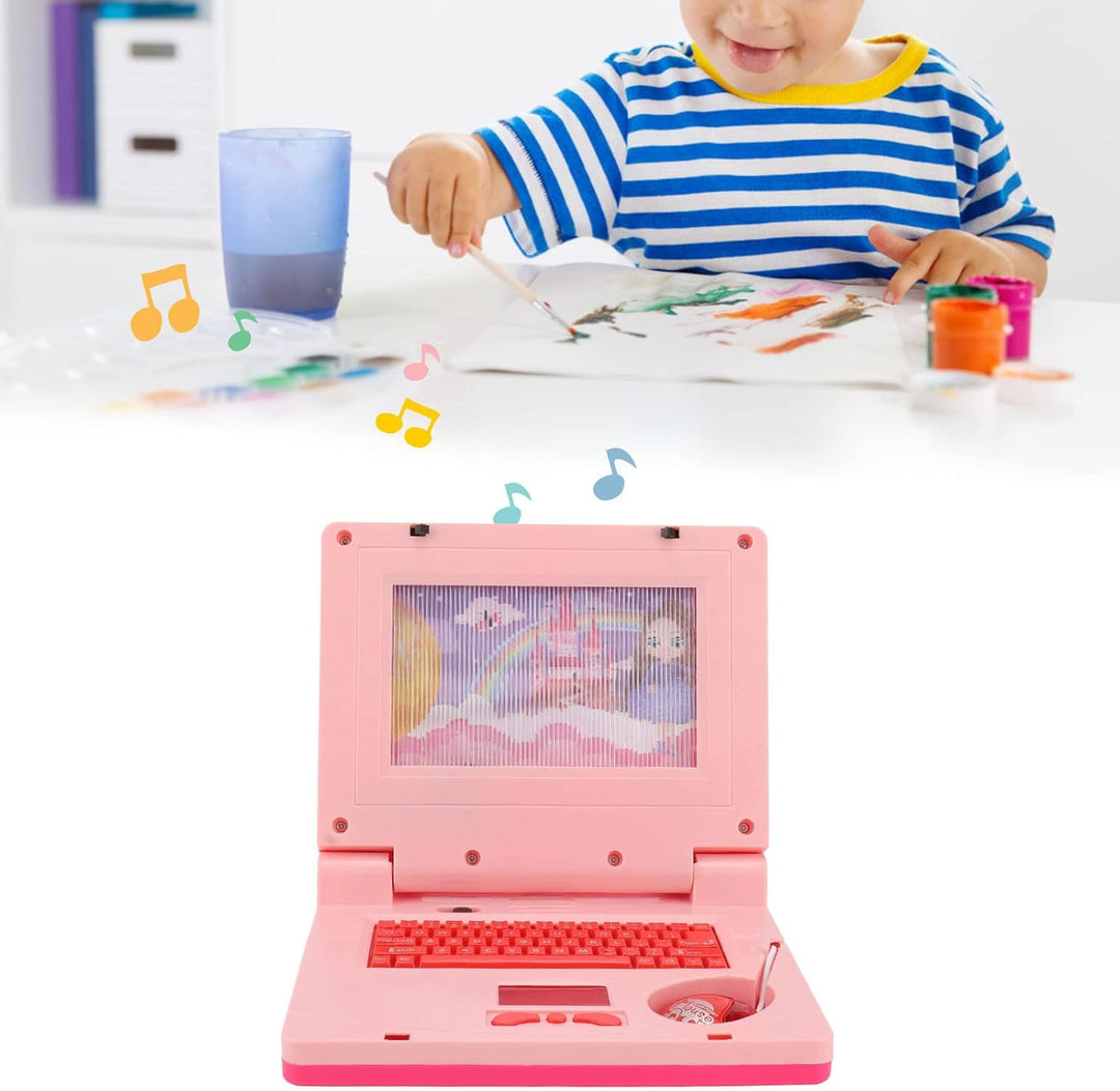 Lern-Laptop Electronic Toy F¨¹R, 19 X 15,7 X 3,8 cm, P?Dagogisches LED-Musik-Elektronisches Kognitiv