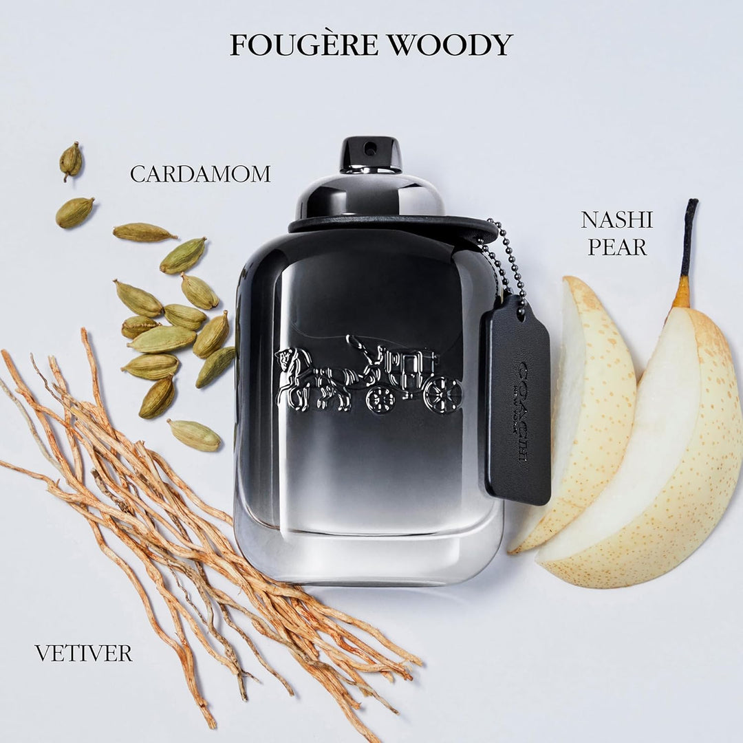 Coach For Men EdT, Linie: For Men, Eau de Toilette für Herren, Inhalt: 60ml 60.00 ml (1er Pack), 60.
