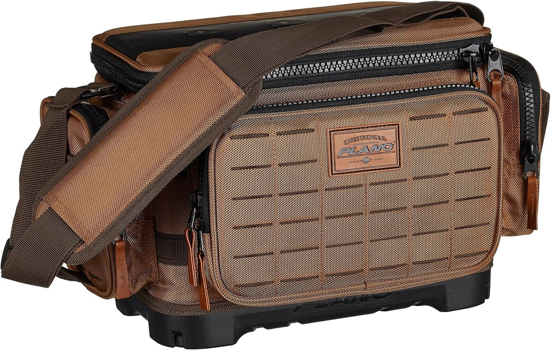 Plano Herren PLABG360 Tackle Bag, Khaki mit braunem und schwarzem Rand, 3600, 3600