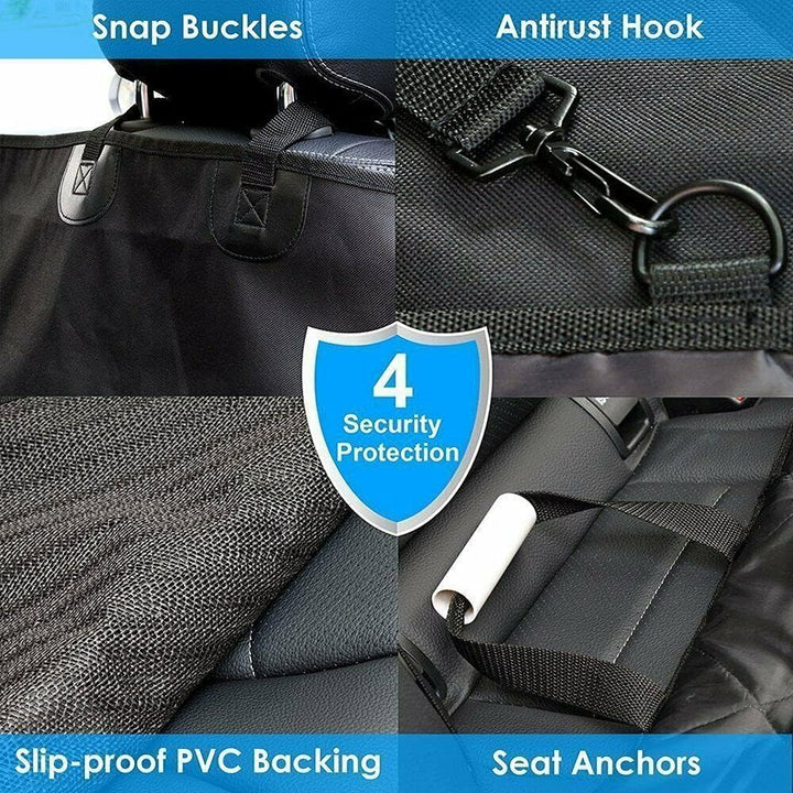 Riloer SUV Cargo Liner Wasserdichte Haustierfrachtabdeckung Hundesitzbezugmatte für SUVs mit Stossst