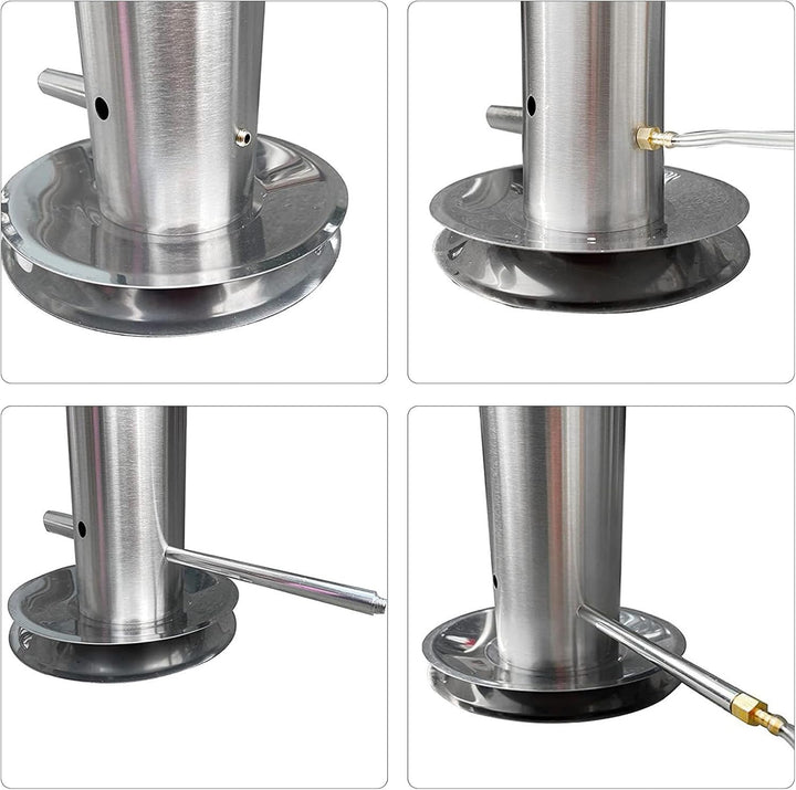 Kaltrauchgenerator, Rauchgenerator mit Pumpe Kaltrauchgenerator aus Edelstahl Kaltrauchgenerator für