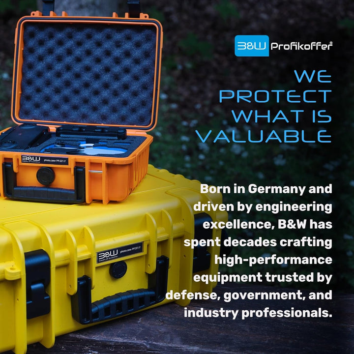 B&W Werkzeugkoffer JUMBO 6700, 117.19/P-G (Lieferung erfolgt ohne Werkzeug), tool.case PP.435.PT Sch