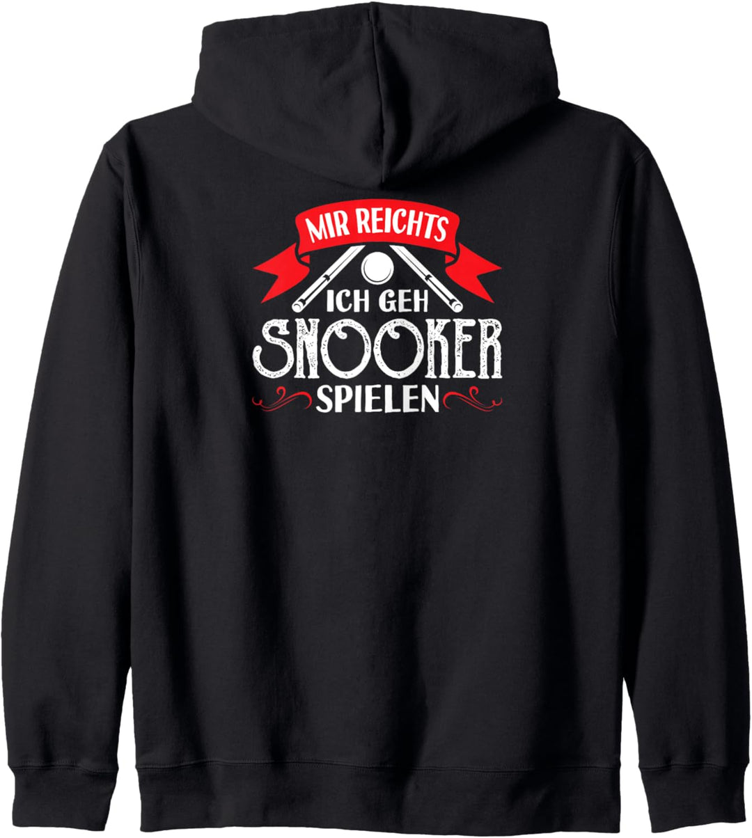 Mir Reichts Ich Geh Snooker Spielen Snookerspieler Kapuzenjacke