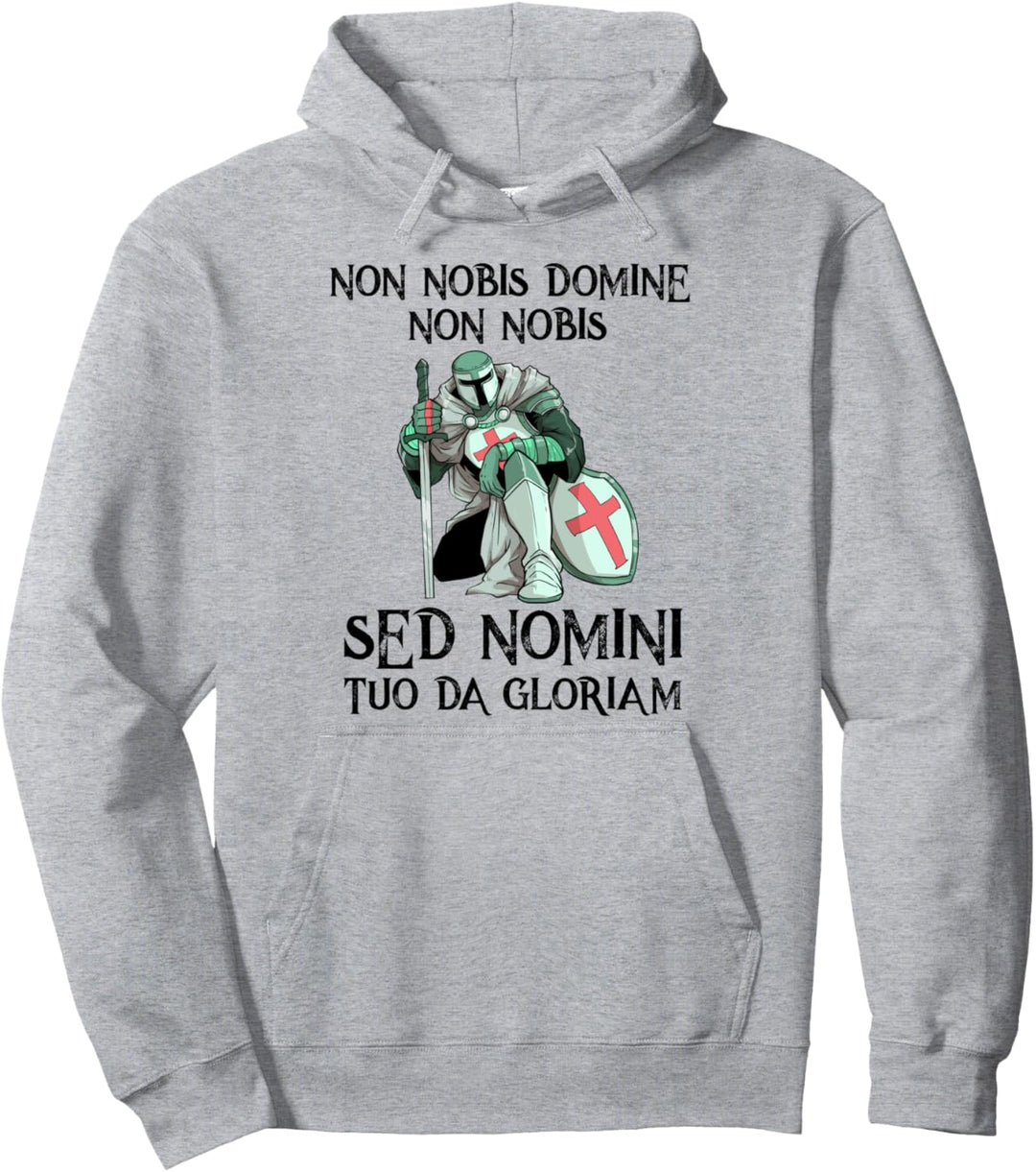 Tempelritter Motto Templer Spruch Ritter Knights Templar Pullover Hoodie
