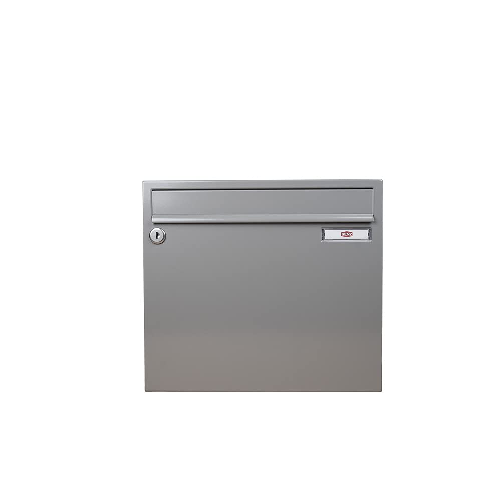 RENZ Briefkasten Classic 17 Liter - 370 mm x 330 mm x 145 mm - Einwurf 335 mm x 33 mm für Format C4