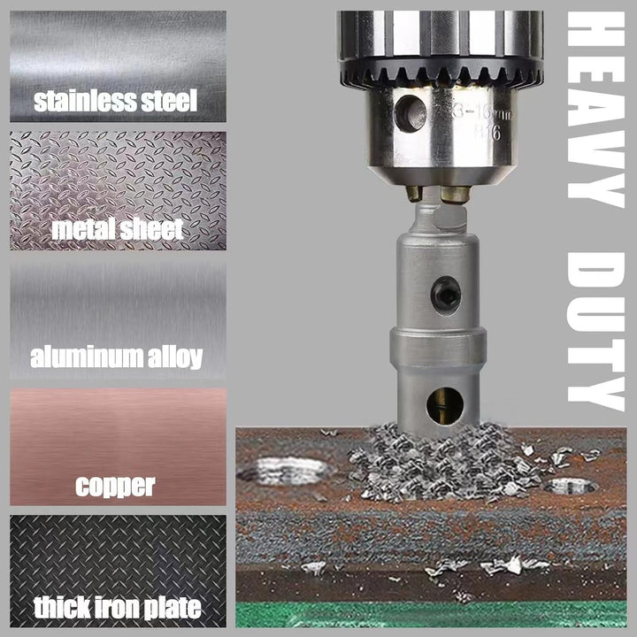 Vearter TCT Hartmetall Lochsäge 10PCS für Hartmetall Hartmetall bestückt Lochschneider mit Pilotbohr