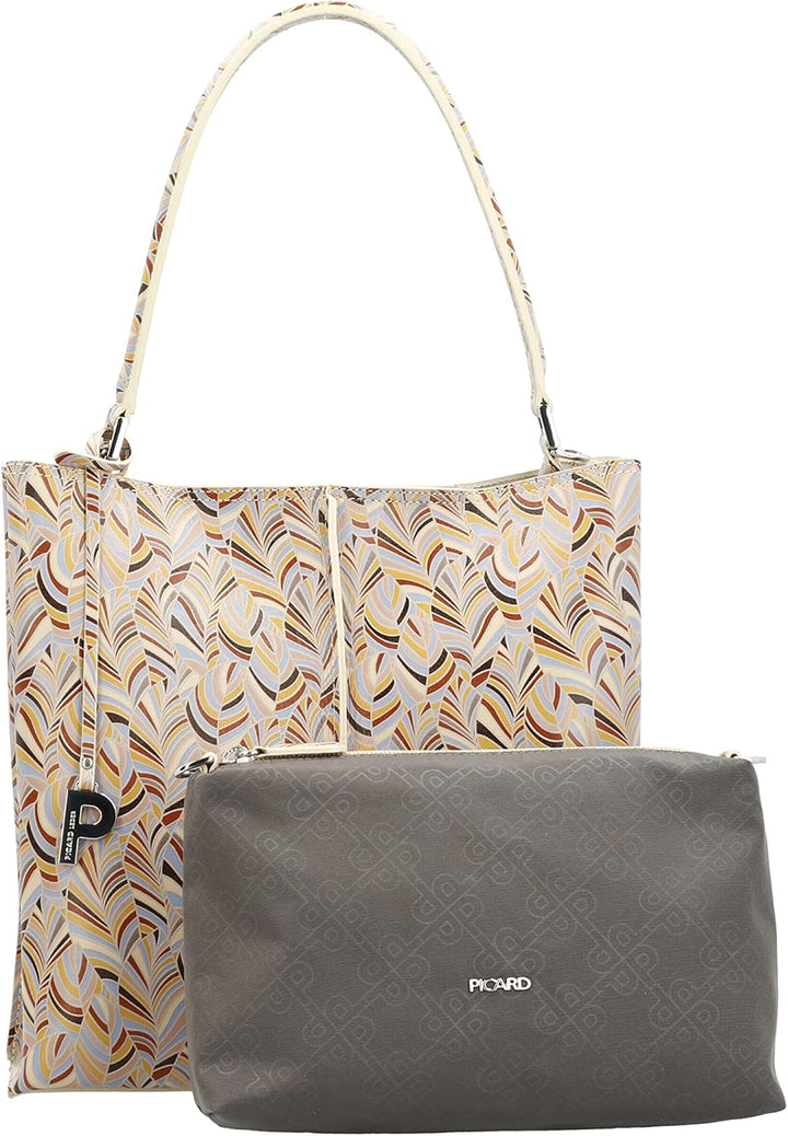 Picard Damen Schultertasche HOLIDAYS aus Echtleder Mittel | mit Magnetverschluss | Schultertasche |