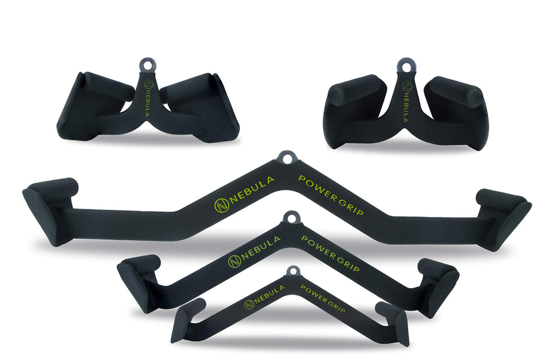 Nebula Power Grip Lat Pull Down Bar Aufsätze, Workout Zubehör für Fitnessstudio, Fitness, Gewichtheb