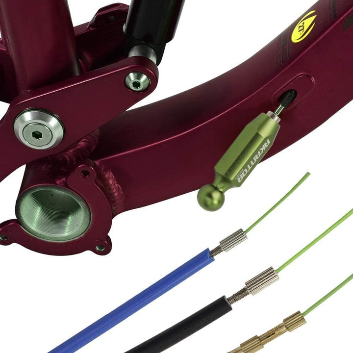 BESNIN Interne Kabelführung Kit +Schlauchschneider Fahrrad Werkzeug Set, Fahrrad Internes Kabelführu