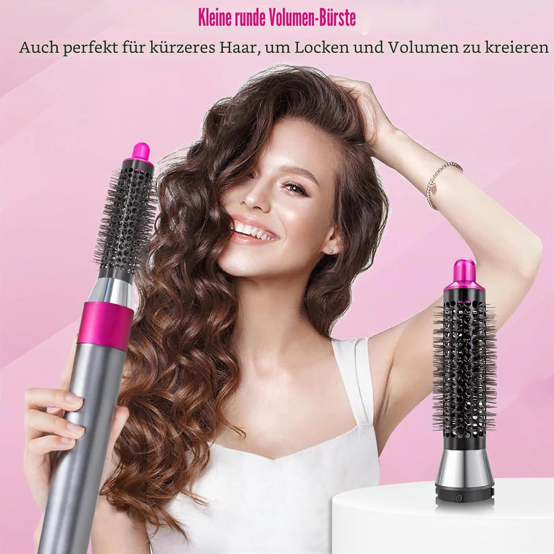 Chuancheng Kleiner runder Volumen-Bürstenaufsatz für Dyson Airwrap HS01/HS05 Haarstyler-Zubehör Rose