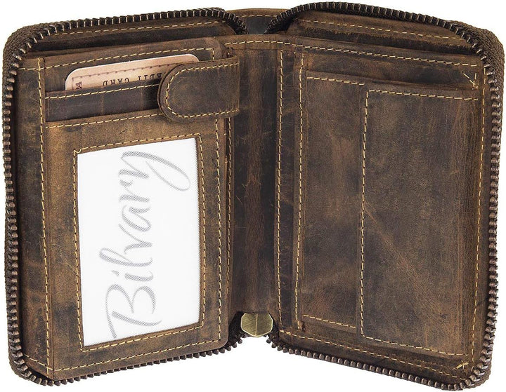 Greenburry Vintage Sternzeichen Geldbörse Leder 10 cm