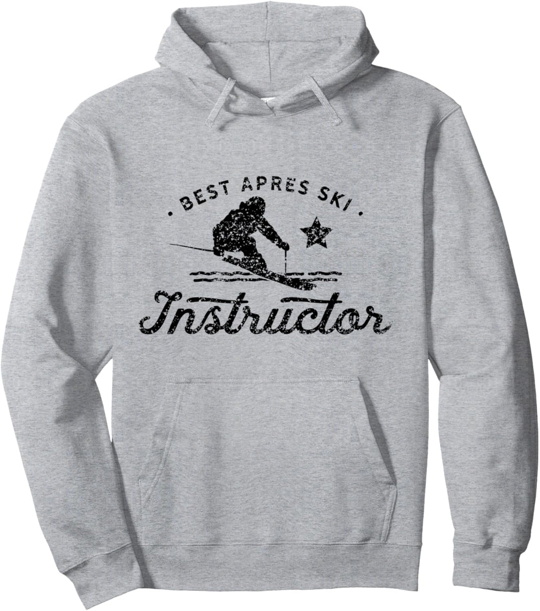 Apres-Ski Instructor Afterski Party Team Skifahren Winter Pullover Hoodie