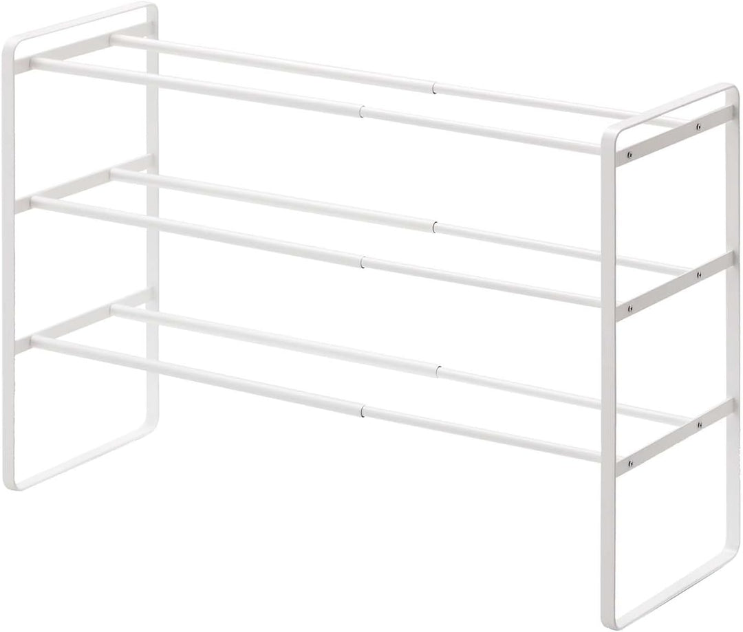 Yamazaki 7555 Frame Schuhregal, Weiss, One Size, Weiss