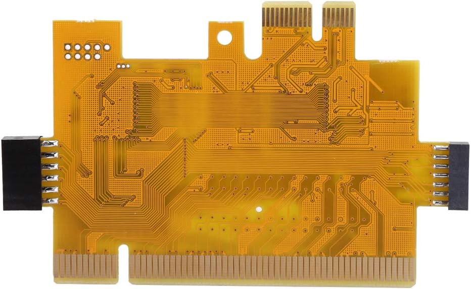 ASHATA Desktop-Debugkarte 4-in-1-Diagnosekarte Computer-Motherboard-Erkennungszubehör, Diagnosekarte
