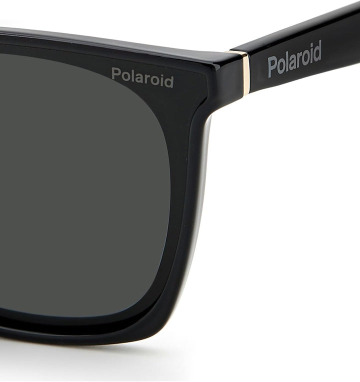 Polaroid Unisex Sunglasses L 807/M9 Black, L 807/M9 Black