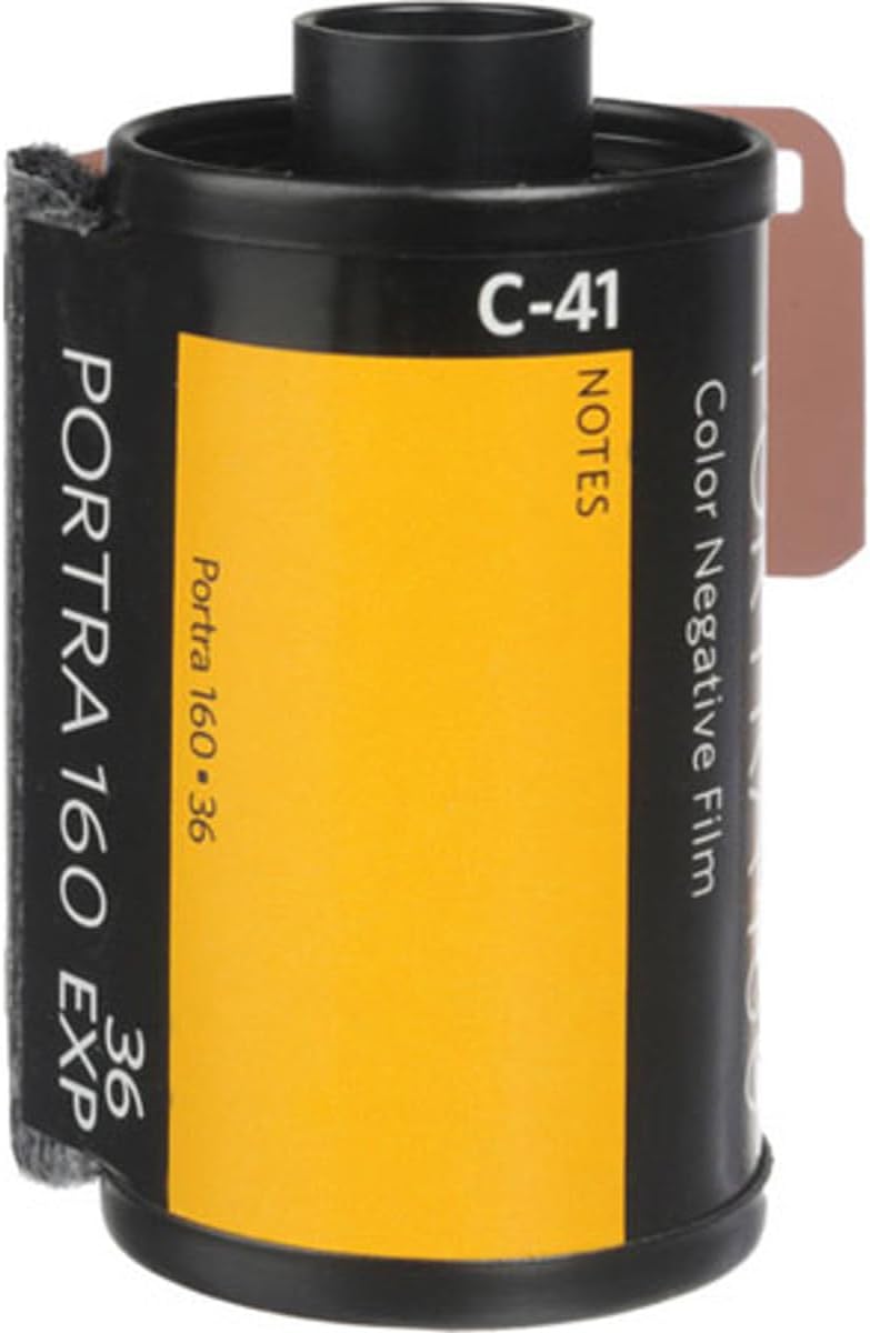 Kodak Portra 160 Color Negative 135-36 Film (5-er Pack) 1-Pack, 1-Pack