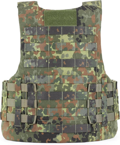 Zentauron Schutzweste Thor Schutzwestenhülle für SK1 u. SK4 Ballistik mit Molle-System für weitere T