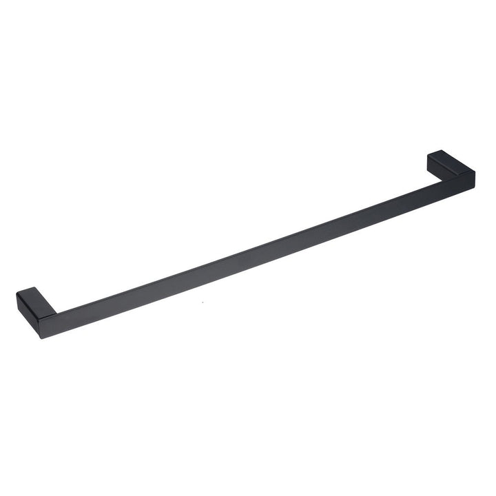 24-Zoll-Badetuch-Stab-einzelne Tuch-Schiene an der Wand befestigt, schwarze Malerei, Beelee BA8501B