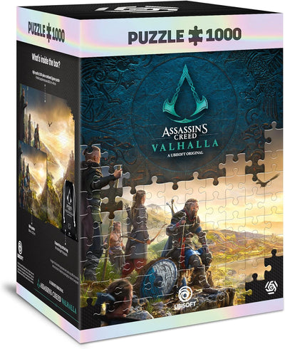 Good Loot Assassins Creed Valhalla Vista of England Puzzles Premium Box Sack Poster Computerspiel Sp