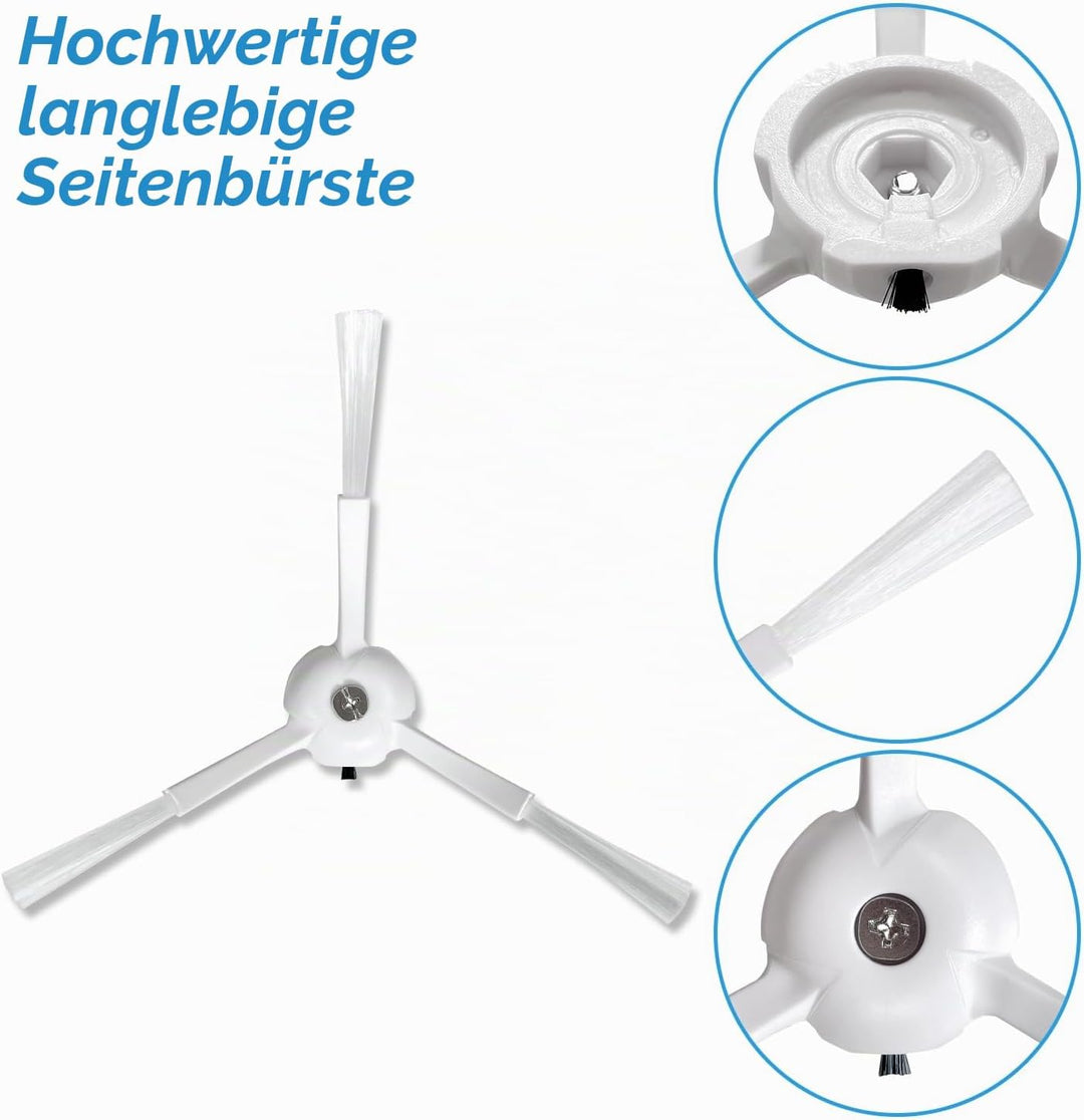 Zubehör Ersatzteile für Xiaomi Roborock S6 S60 S65 S5 Max S5 S50 S51 S55 Staubsauger, 2 Hauptbürste