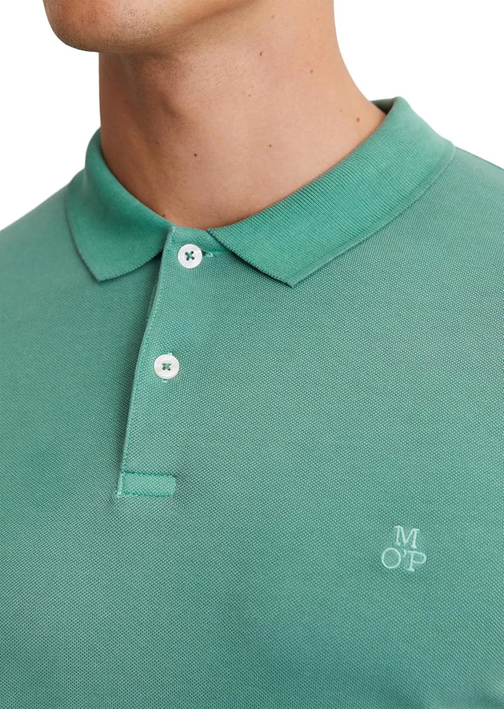 Marc O'Polo Herren Kurzarm-Poloshirt mit Knopfleiste Shaped Fit L 412, L 412