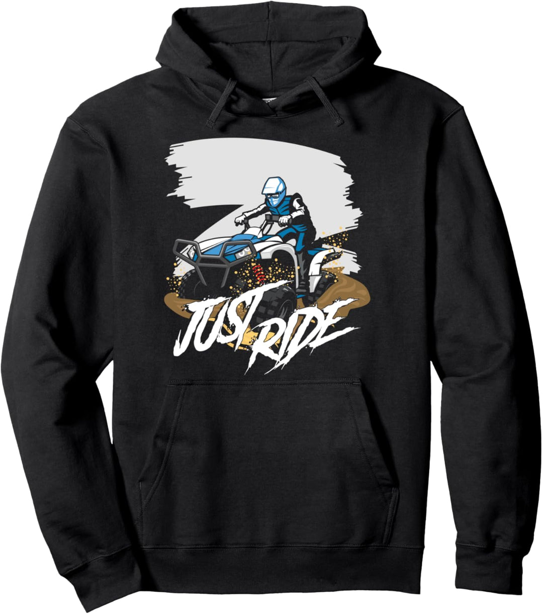 Quadfahrer Quad ATV Geländefahrzeug Motorsport Gelände Pullover Hoodie