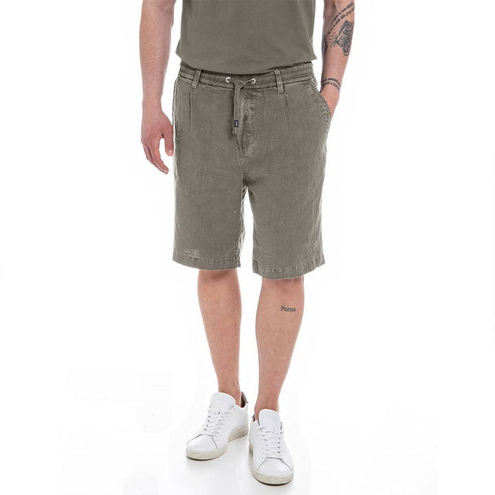 Replay Herren Shorts 33W 121 Dark Mud, 33W 121 Dark Mud