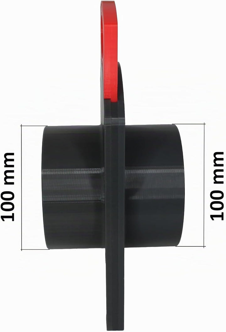 DRUCKKRAFT 100 mm Sperrschieber Werkstattabsaugung | Späneabsaugung | Entstauber | Staubkollektoren
