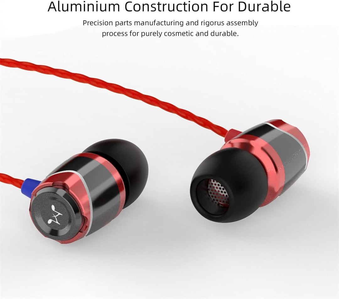 SoundMAGIC E10 Kabelgebundene Kopfhörer ohne Mikrofon, HiFi-Stereo-Ohrhörer, geräuschisolierende In-