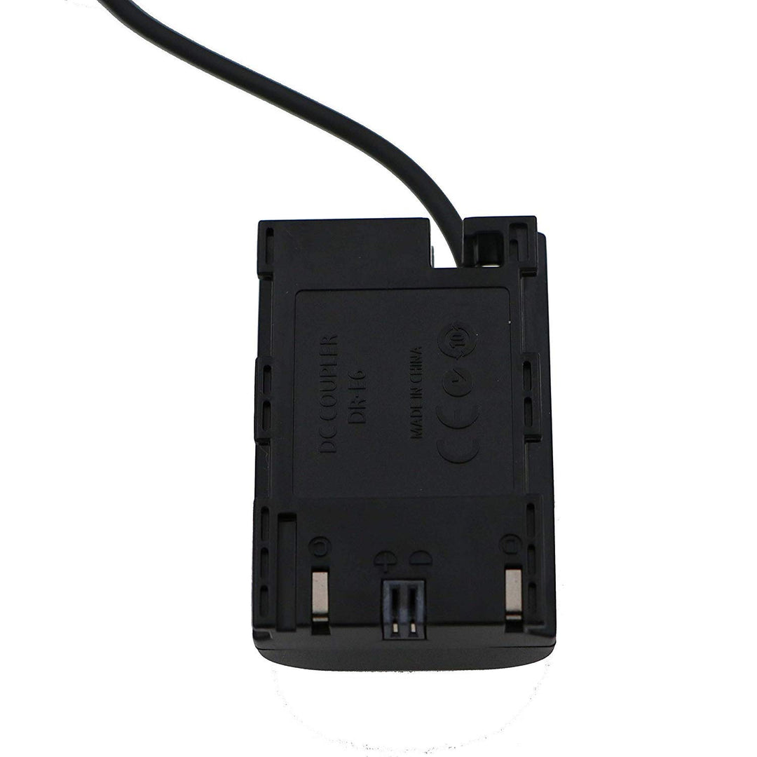 Alvin's Cables Lanparte LP E6 Dummy Akku zu D-Tap Kabel für den Canon 5D4 5DSR 5D2 5D3 1m, 1m
