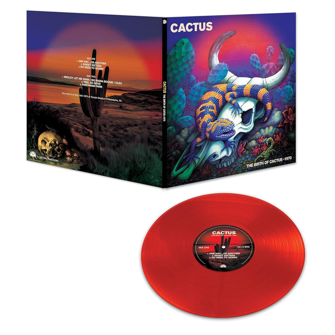 The Birth of Cactus -1970 (Red), Vinyl