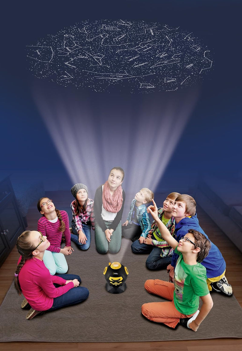 National Geographic Astro Planetarium Multimedia mit Lautsprecher für den Anschluss eines MP3-Player