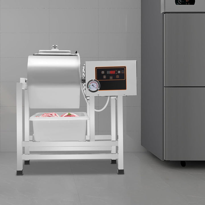 38L Vakuum-Mariniergerät aus Edelstahl bidirektional drehbarer Fleischmischer mit LED-Display einste