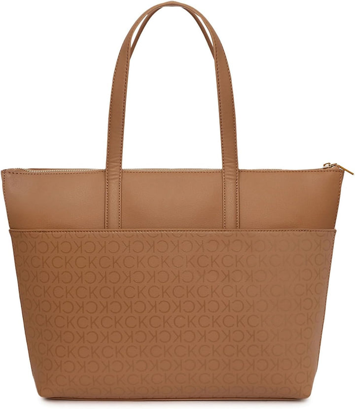 Calvin Klein CK Must Shopper Epi Mono Safari Canvas Mono