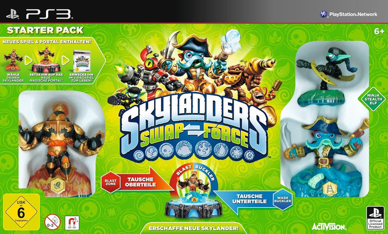 Skylanders Swap Force Starter Pack - [PlayStation 3] PlayStation 3 Standard, PlayStation 3 Standard