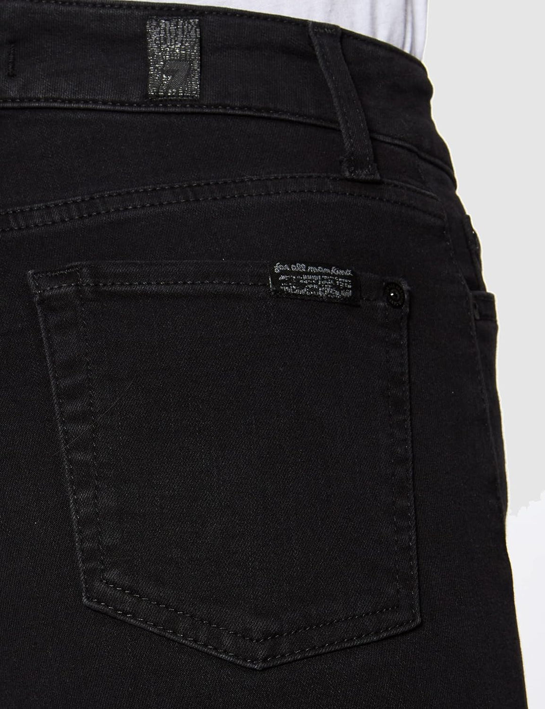 7 For All Mankind Damen Aubrey Jeans 29 Schwarz (Black Ux), 29 Schwarz (Black Ux)