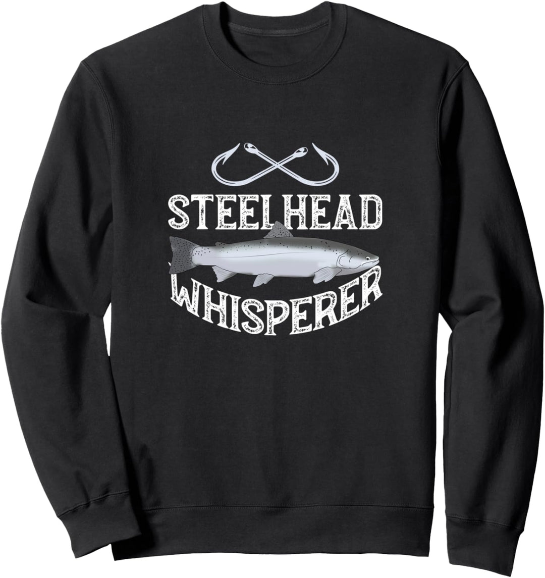 Steelhead Fishing Süsswasserfische Angler Fischer Sweatshirt