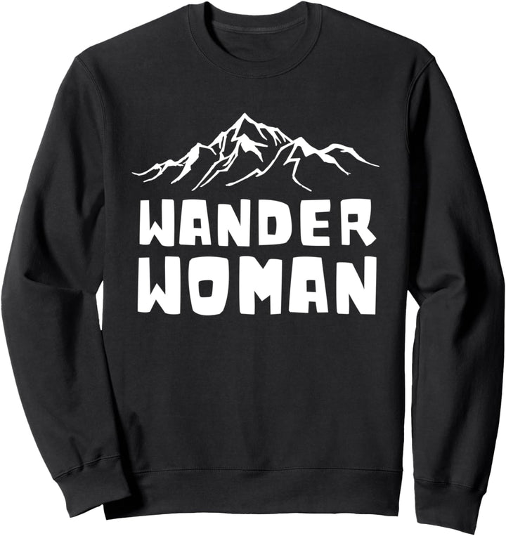Damen Wander Woman Wanderkleidung Berge Alpen Gebirge Sweatshirt