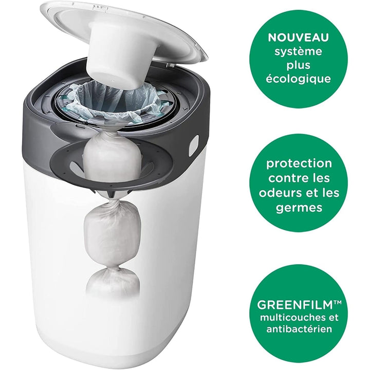 Tommee Tippee Nachfüllkassetten für Twist &amp; Click Advanced Windelentsorgungssystem mit Nachhaltig Be