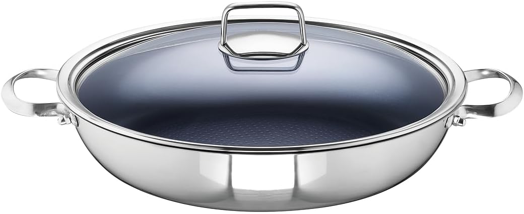 Schulte-Ufer Romana i Schmorpfanne XXStrong, Edelstahl, Silber, 32cm