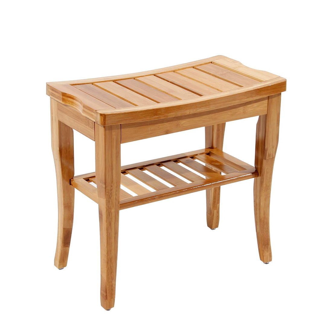 DlandHome Badhocker mit 2 Etagen Badezimmerhocker Duschhocker Badezimmer Hocker, Rutschfester Duschs