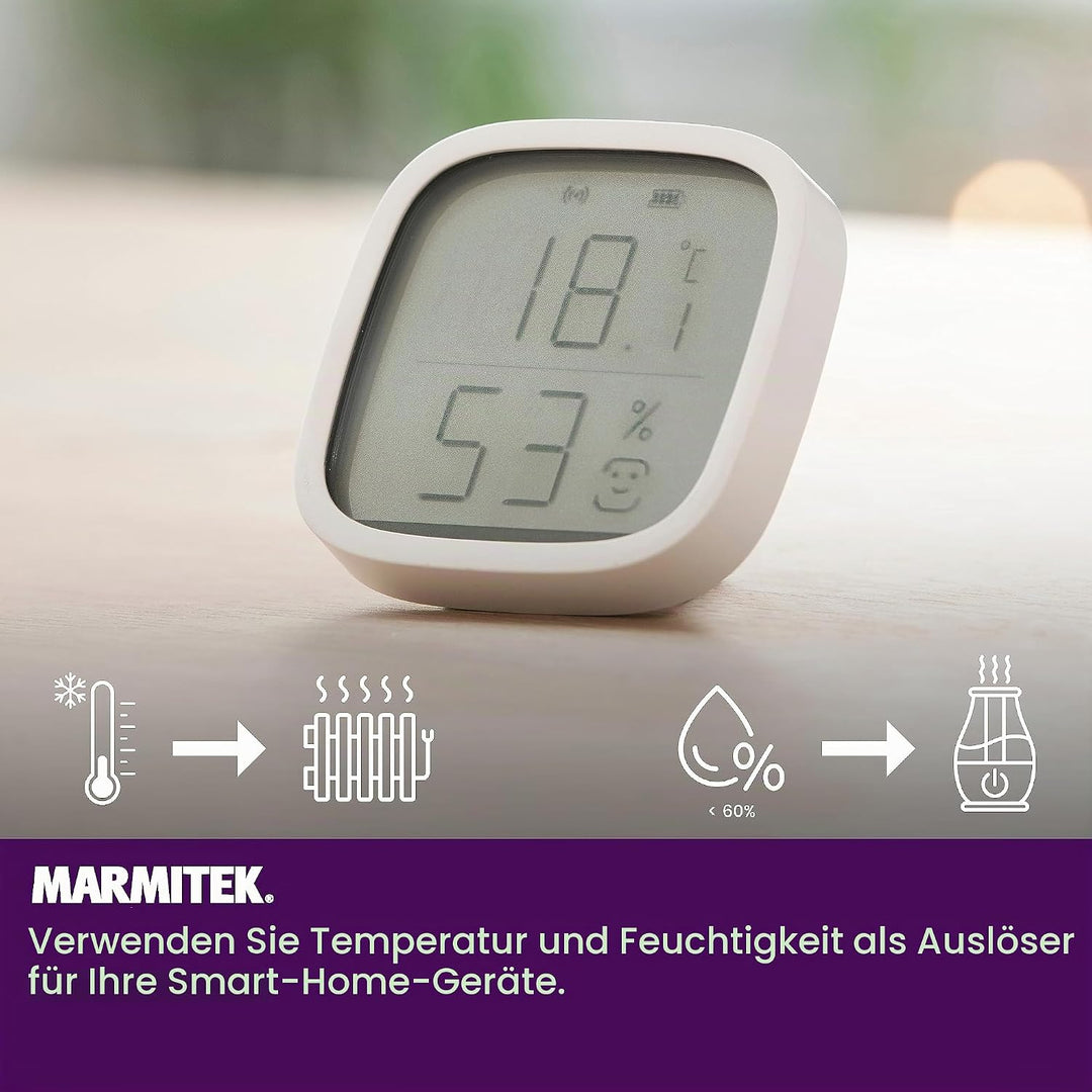 Zigbee luftfeuchtigkeit und Temperatur Meter - Marmitek Sense MO - Hygrometer (Temperature and Humid