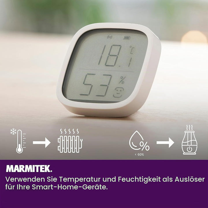 Zigbee luftfeuchtigkeit und Temperatur Meter - Marmitek Sense MO - Hygrometer (Temperature and Humid
